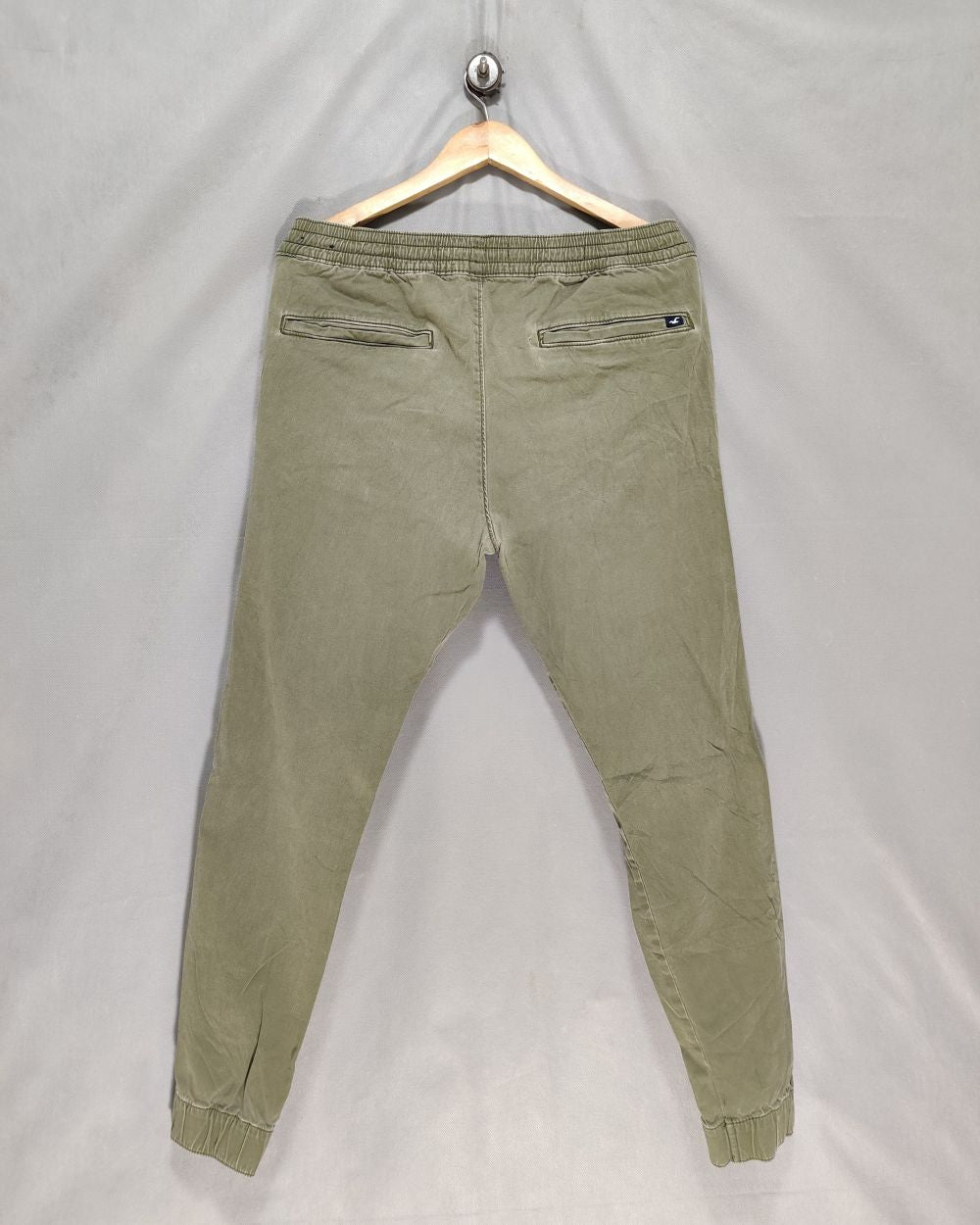 Hollister Gray Cotton For Men Cargo Pant M