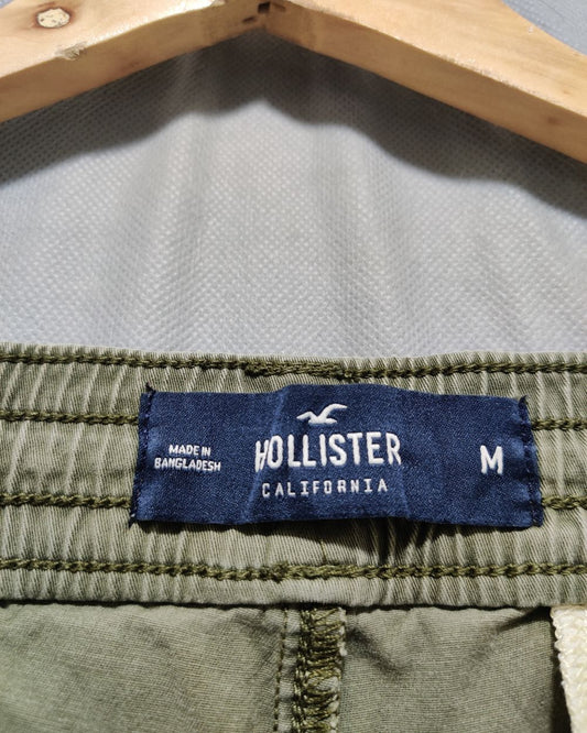 Hollister Gray Cotton For Men Cargo Pant M