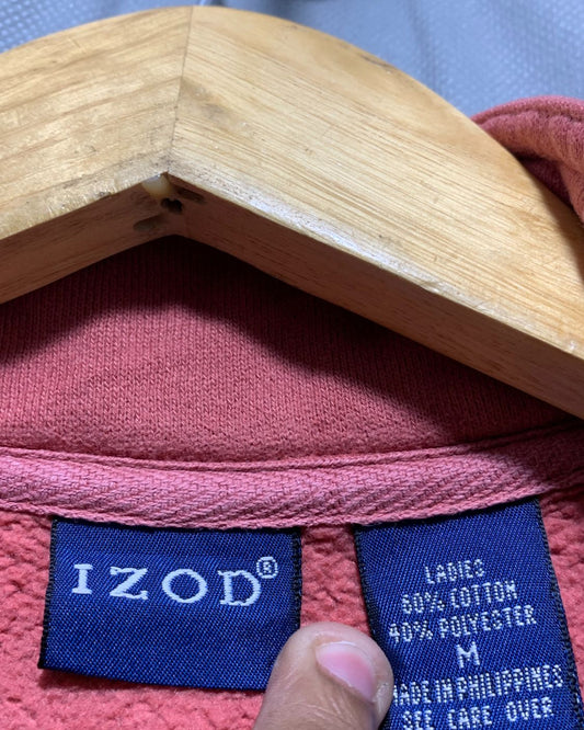 Izod Red For Men Sweatshirt M