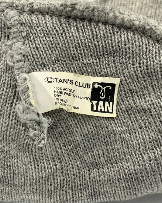 Tan's Club Gray Winter Cap For Men