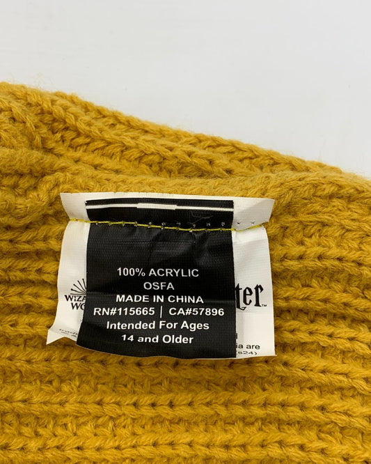 Hufflepuff Alumni Yellow Winter Cap For Men