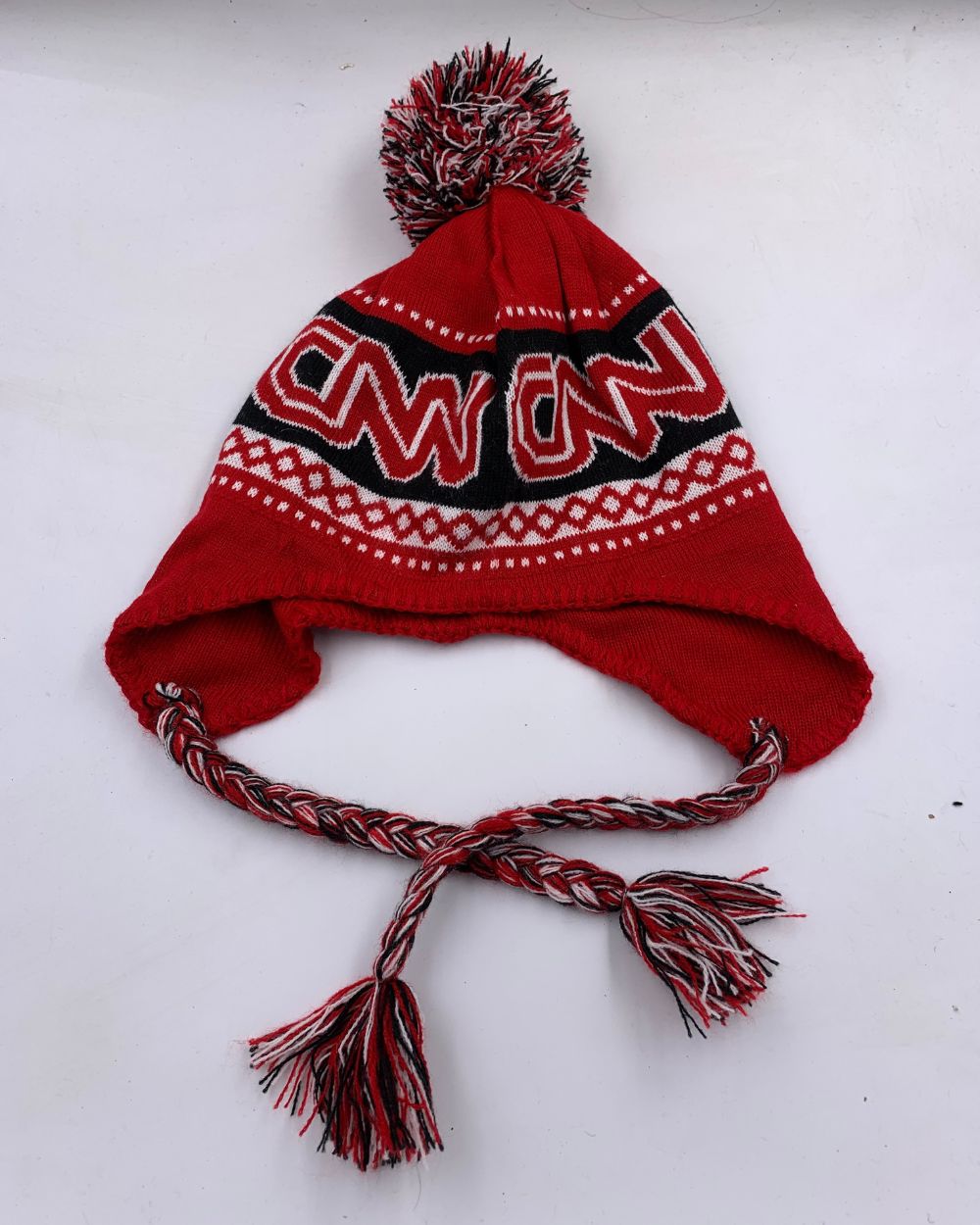 Top World Red Winter Cap For Women