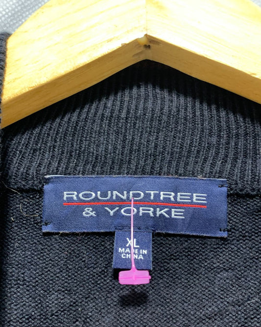 Roundtree & Yorke Black For Men Sweater XL