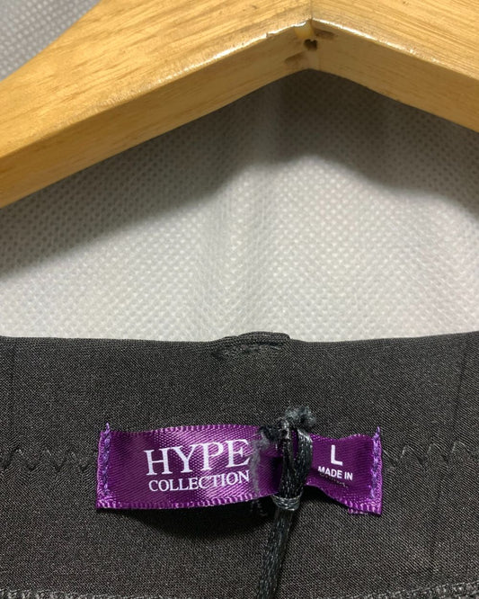 Hype Black Sport Gym tights For Women L