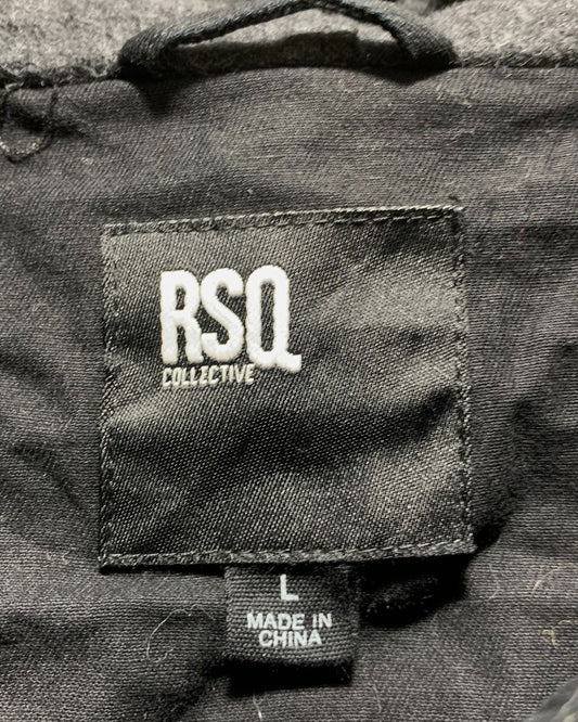 RSQ Black For Men Jacket Large