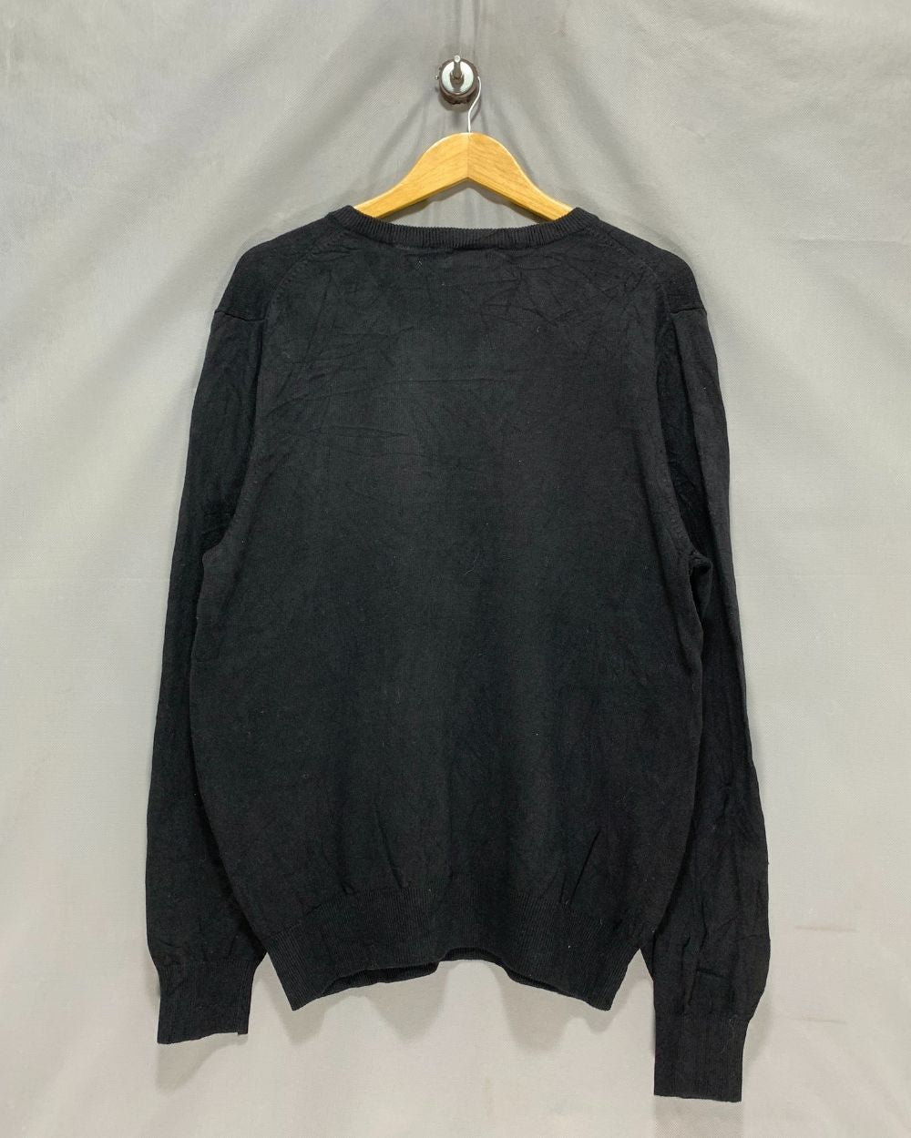 Izod Black For Men Sweater M