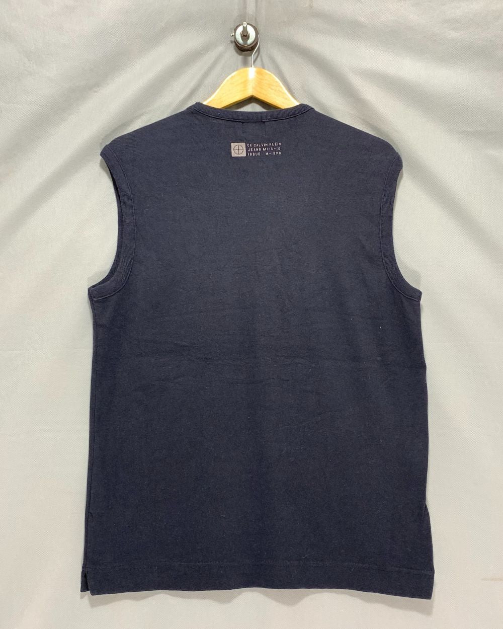 Calvin Klein Blue For Men Vest Sweater M