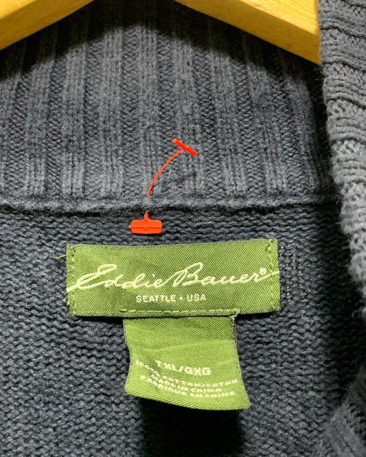 Eddie Bauer Gray For Men Sweater XL