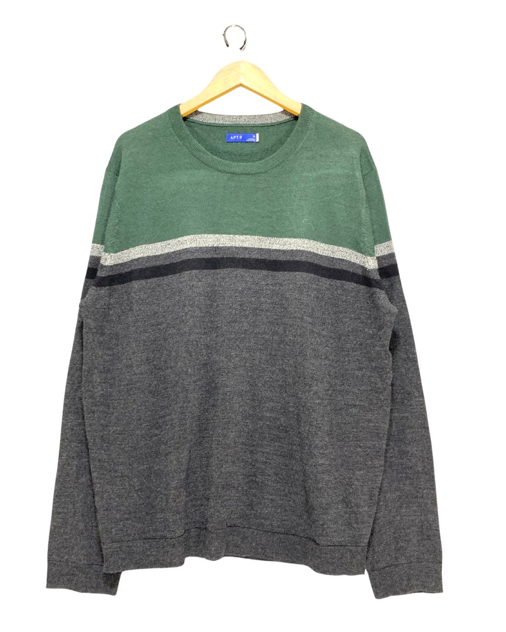 APT.9 Gray For Men Sweater XL