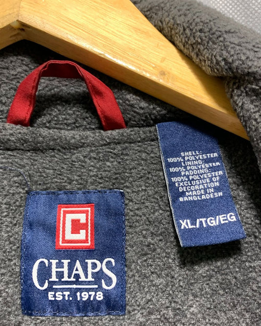 Chaps Red For Men Vest Jacket X Large