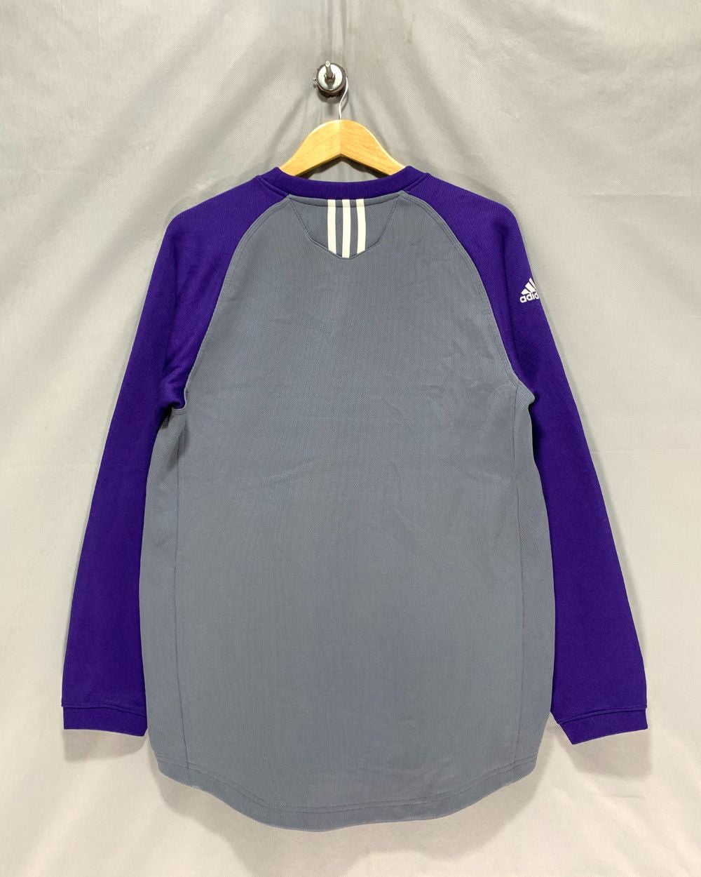 Adidas Gray For Men Sweatshirt S