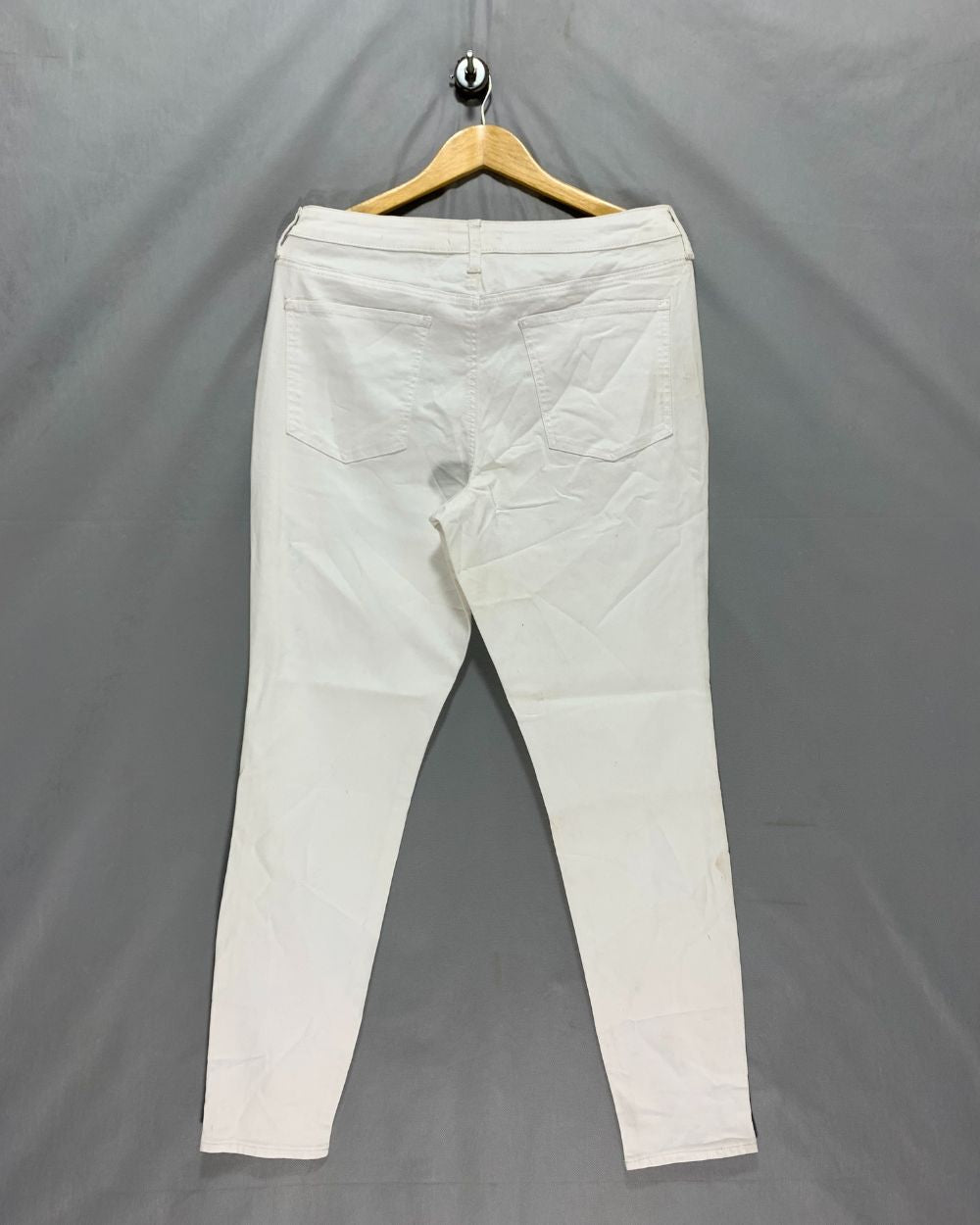 So Ultimate Jegging White Jeans For Women L