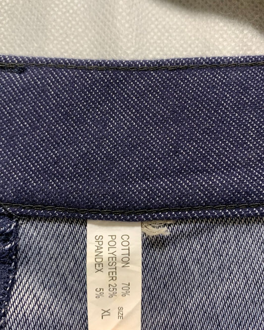 Thrift Queen Blue Jeans For Women XL