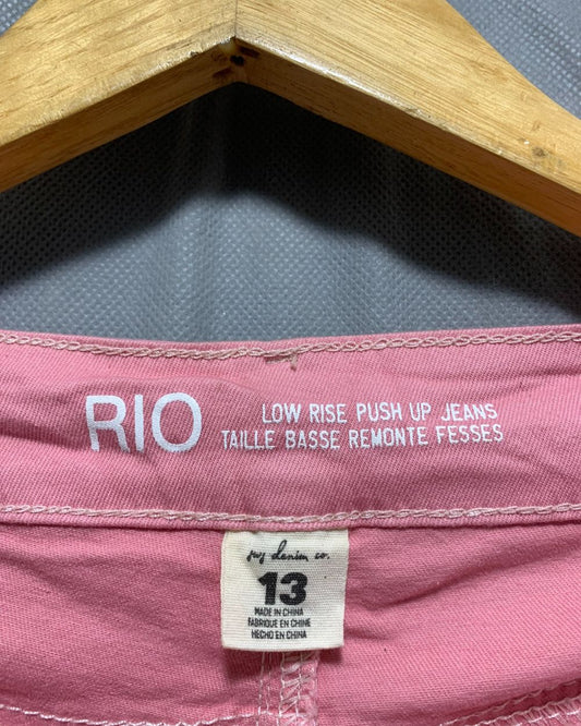 Rio Pink Jeans For Women M