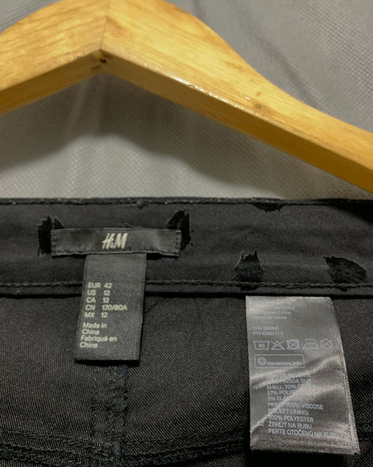 H&M Black Jeans For Women M