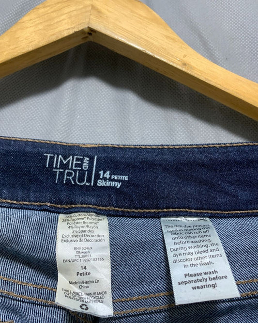 Time And Tru Blue Jeans For Women L