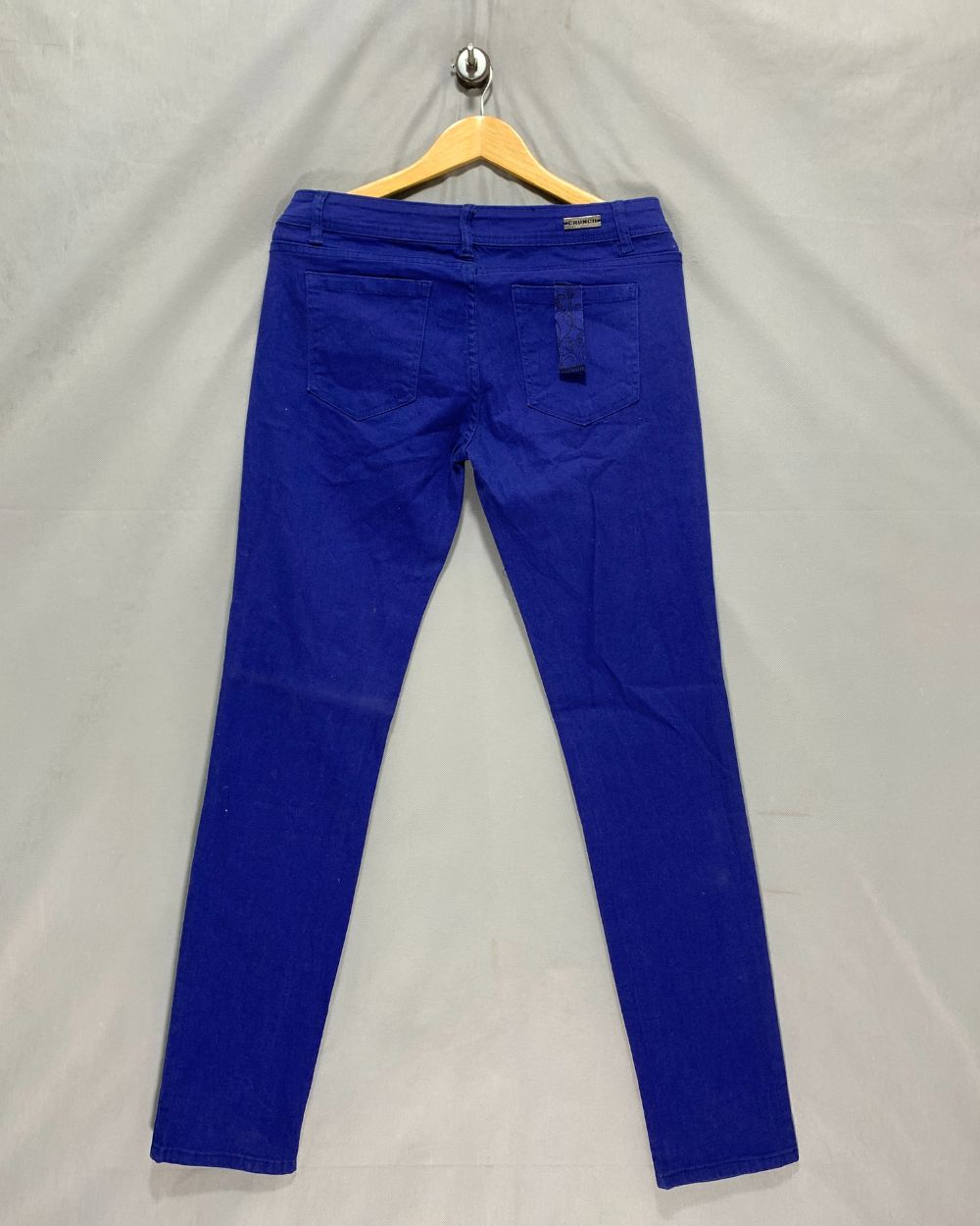 Crunch Blue Jeans For Women L