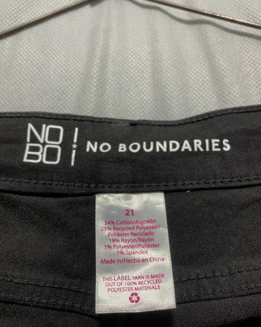 No Boundaries Black Jeans For Women XL