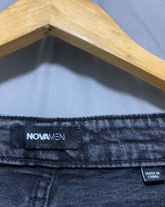 Nova Men Gray Jeans For Women L
