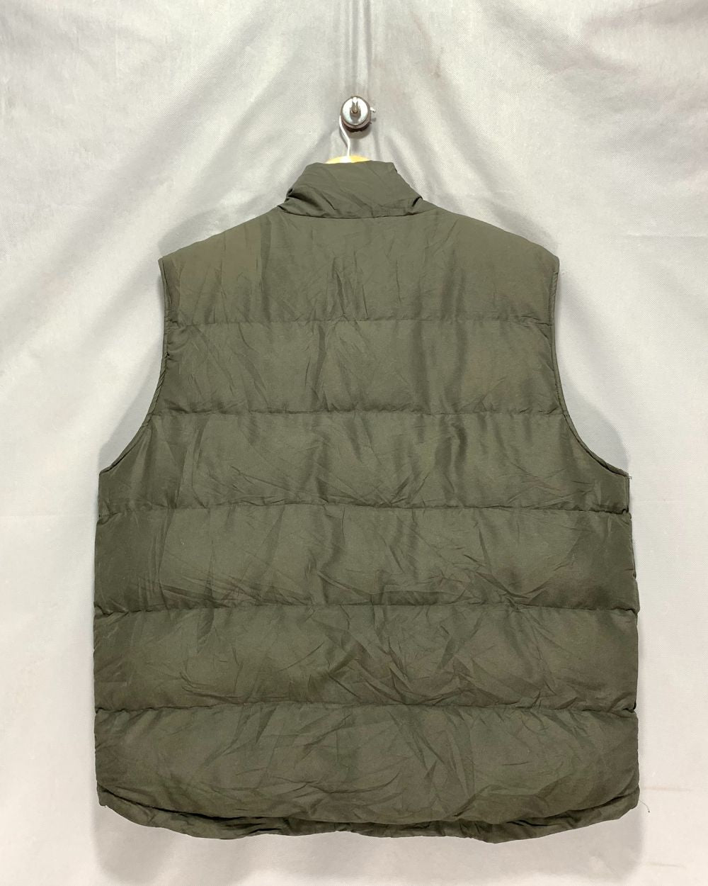 St John's Bay Green For Men Vest Jacket L
