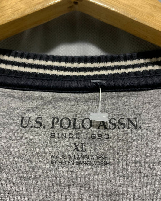 Polo U.S. Assn Black For Men Sweatshirt L