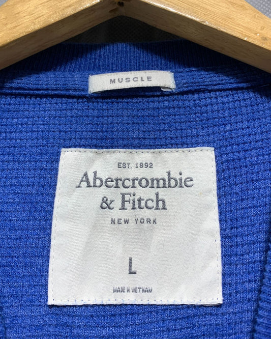 Abercrombie Blue For Men Sweatshirt L