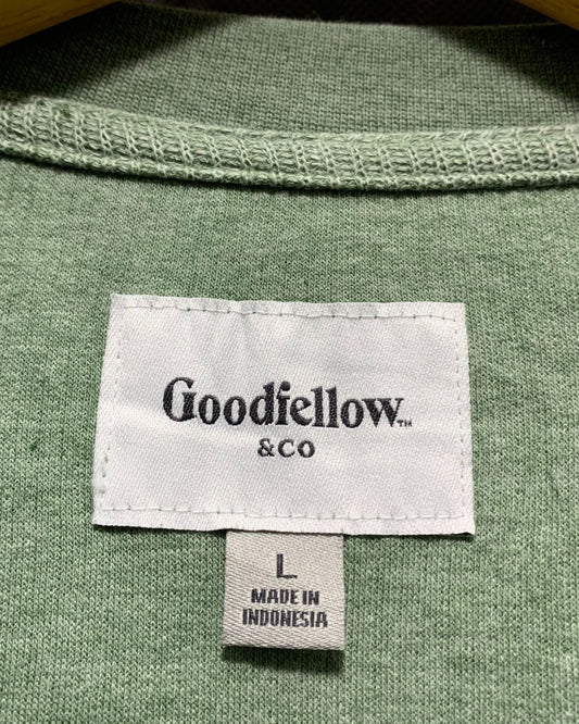 Goodfellow Green For Men Sweatshirt L