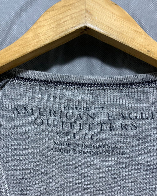 American Eagle Gray For Men Sweatshirt L
