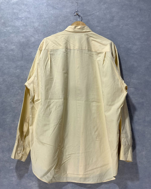 Nautica Yellow Cotton Shirt For Men