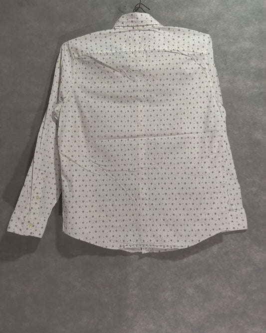 Abercrombie White Cotton Shirt For Men