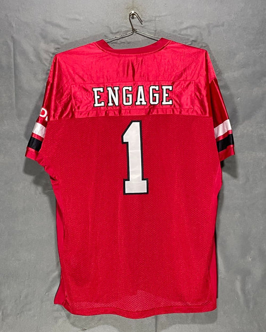 Lenovo Red Sports T Shirt For Men 3XL