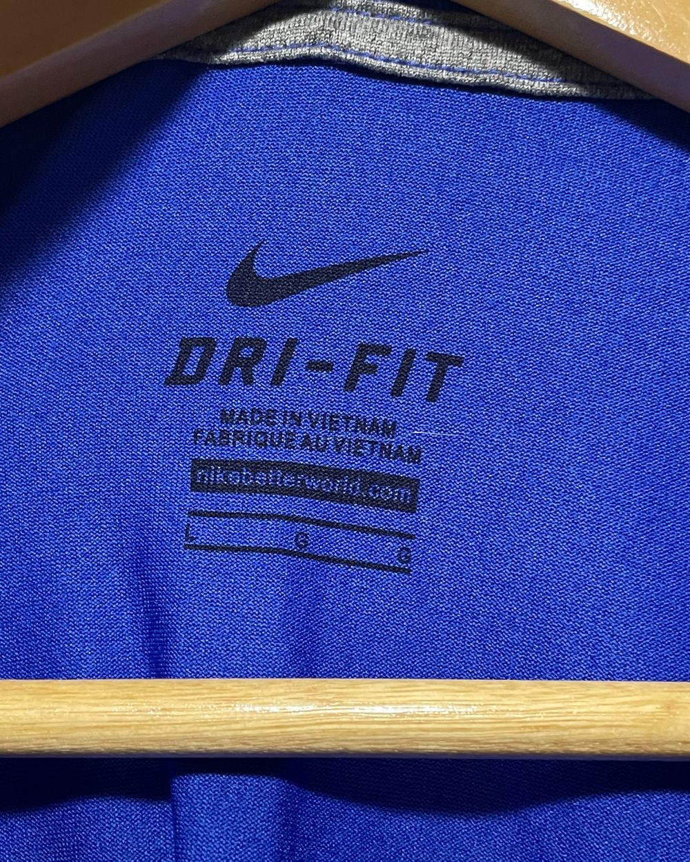 Nike Blue Sports T Shirt For Men L