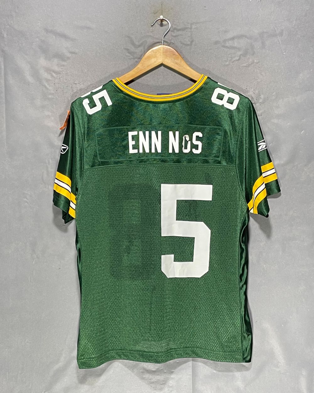 NFL Green Sports T Shirt For Men L