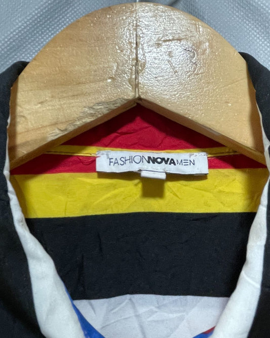 Fashion Nova Multi Cotton Shirt For Men L