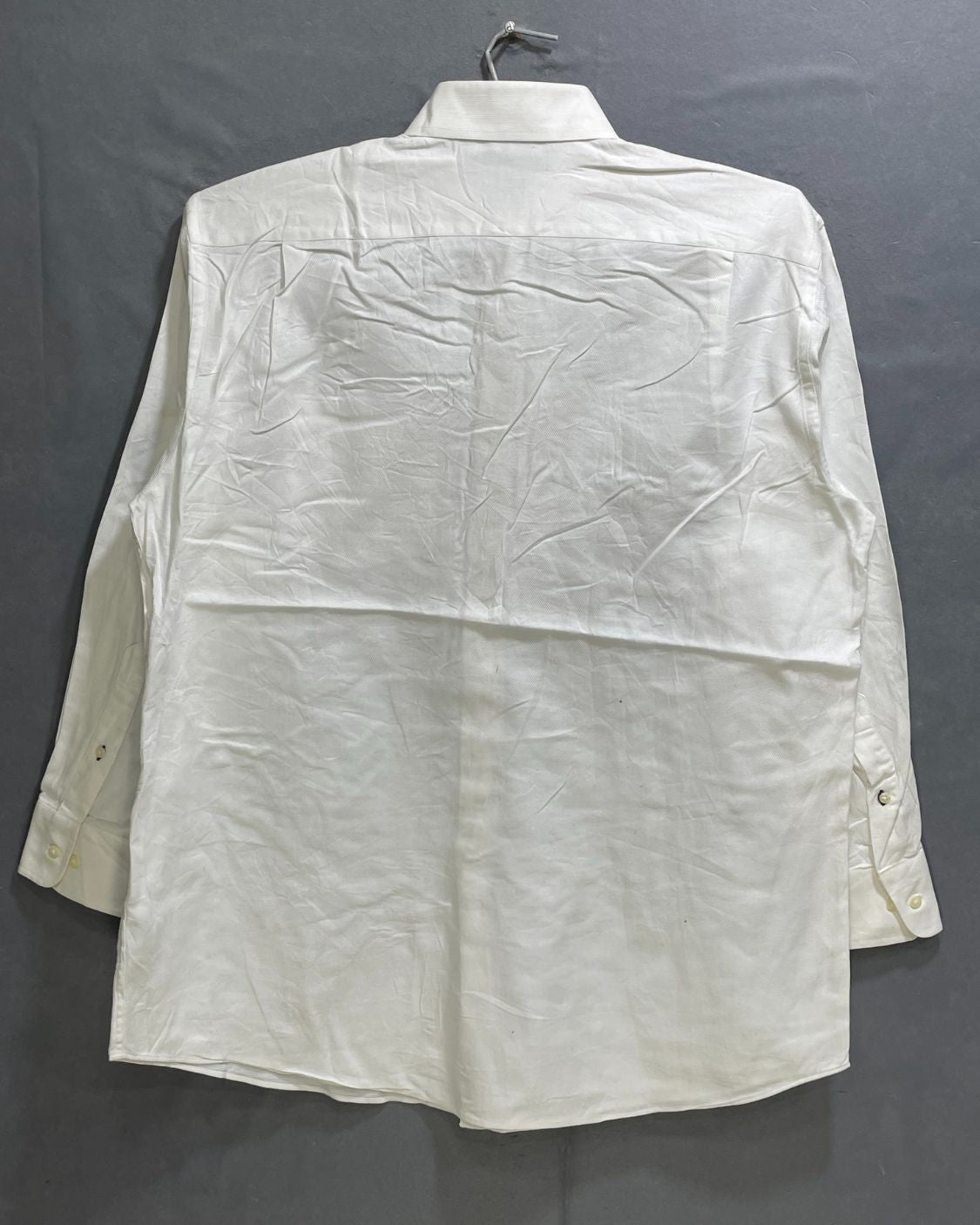 Tommy Hilfiger White Cotton Shirt For Men L