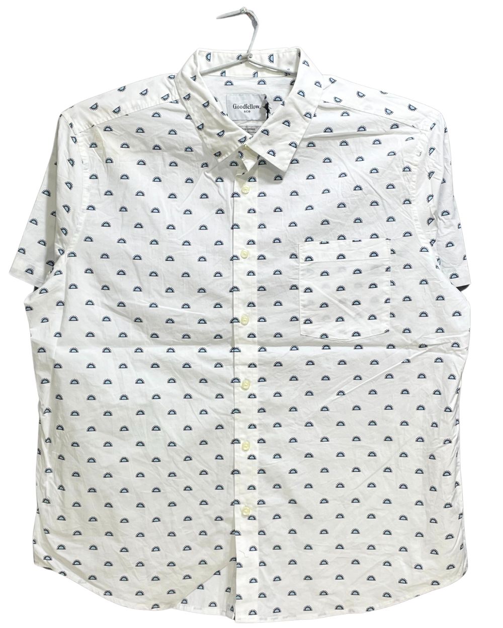 Goodfellow White Cotton Shirt For Men XL