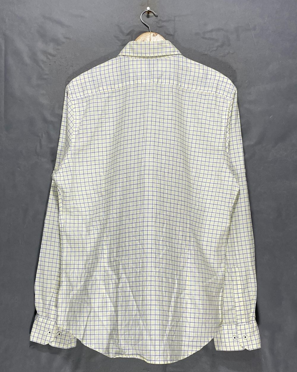 Express Yellow Cotton Shirt For Men Large | Preloved Labels