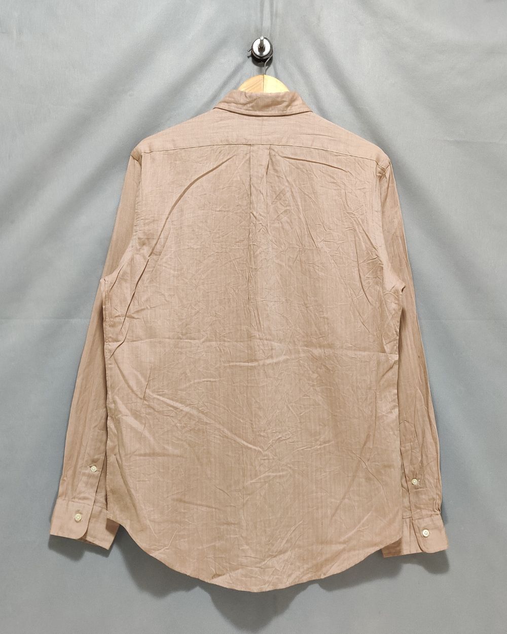 Polo Ralph Lauren Cream Cotton Shirt For Men M