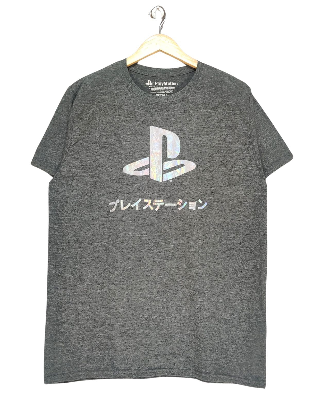 Play Station Black T Shirt For Men Large
