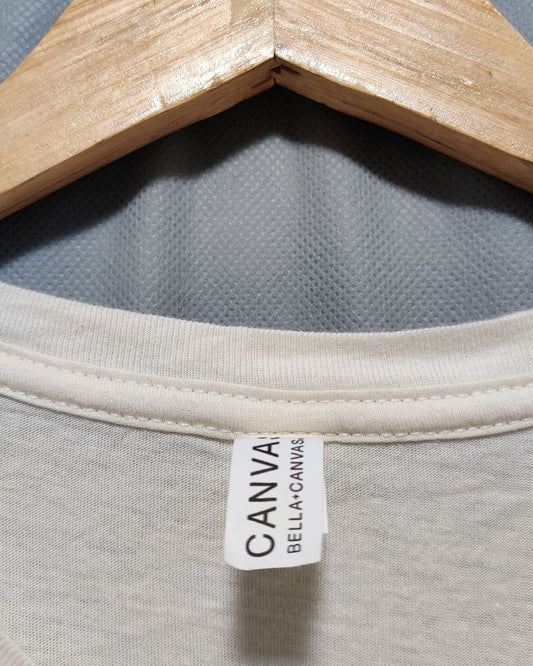 Canvas Cream T Shirt For Men S