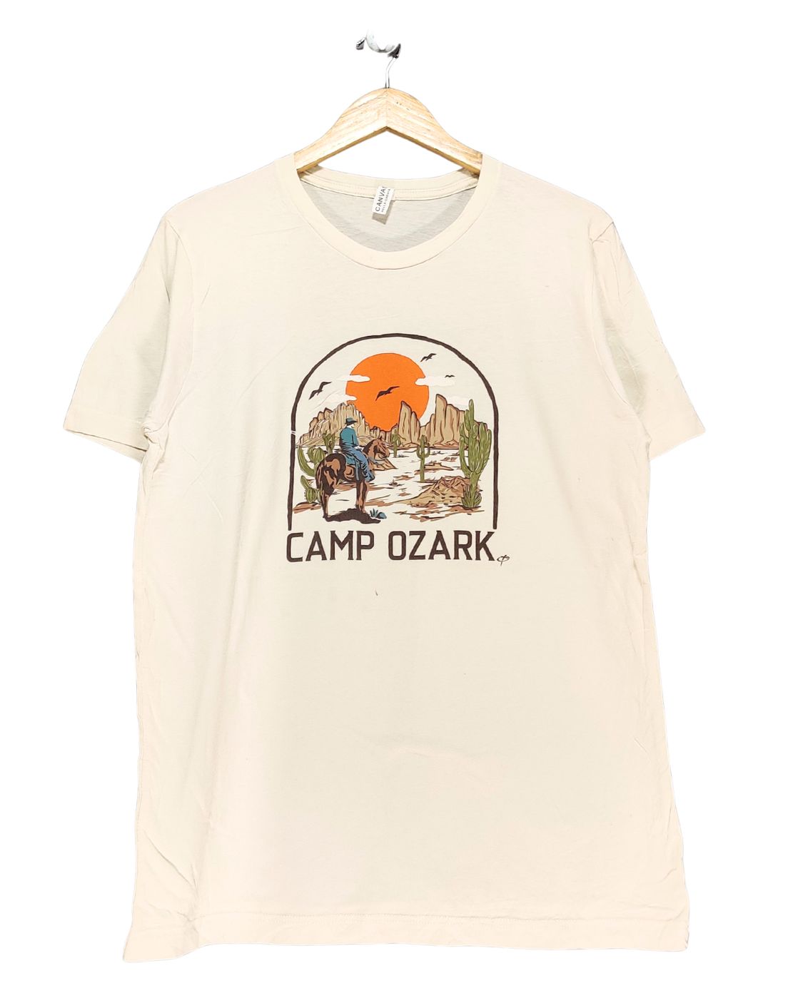 Canvas Cream T Shirt For Men S