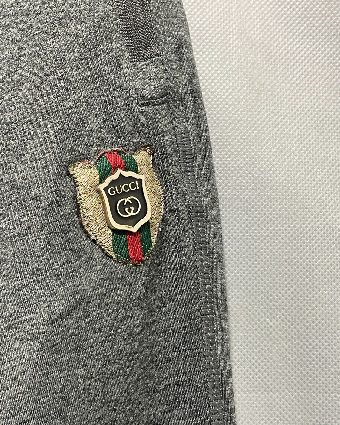 Gucci Gray Sport Trouser For Men L