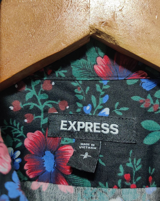 Express Black Cotton Shirt For Men S
