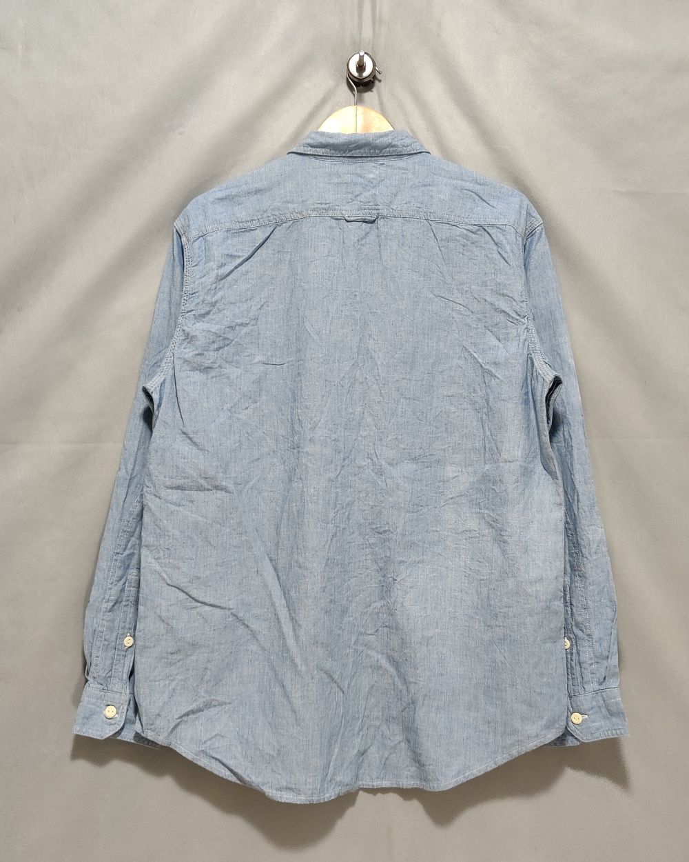 Levi's Blue Cotton Shirt For Men M