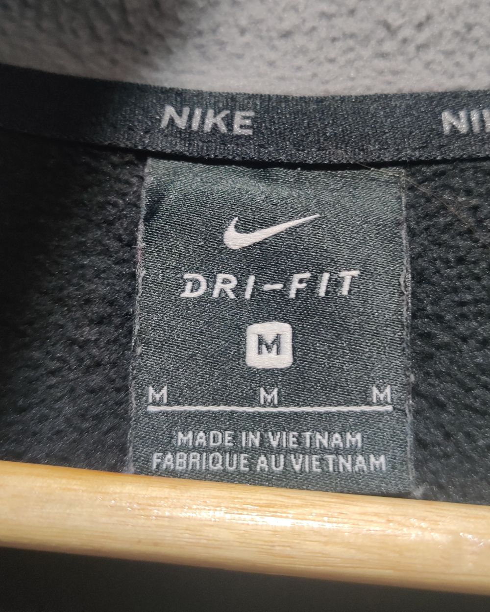 Nike Dri Fit Black For Men Hoodie M