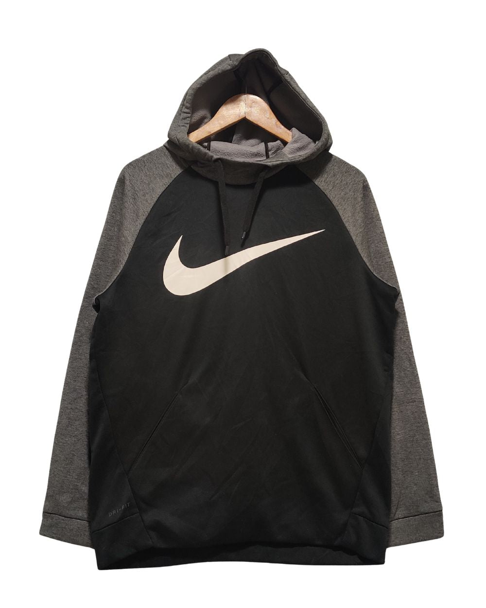 Nike Dri Fit Black For Men Hoodie M