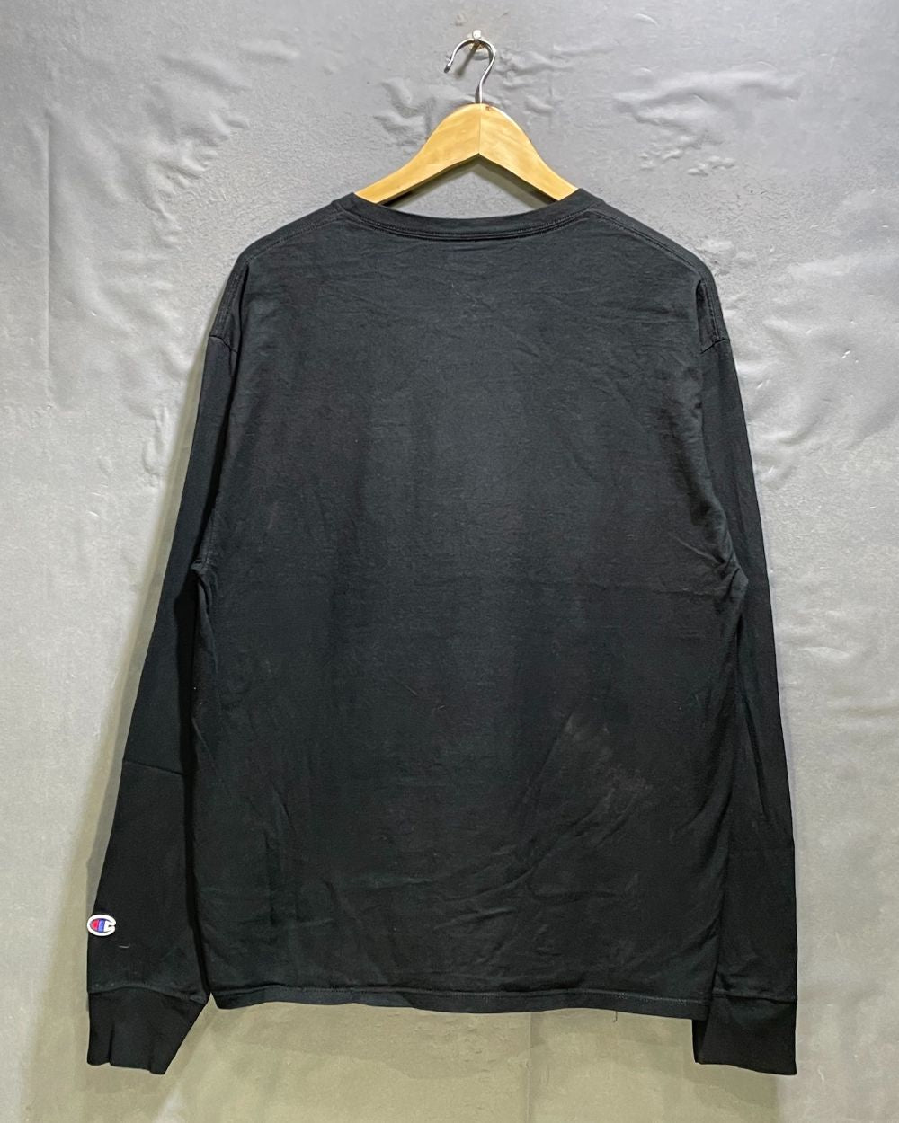 Champion Black T Shirt For Men Large | Preloved Labels