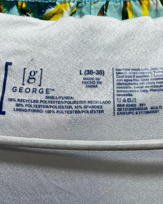 George White Cotton Short For Men Large | Preloved Labels