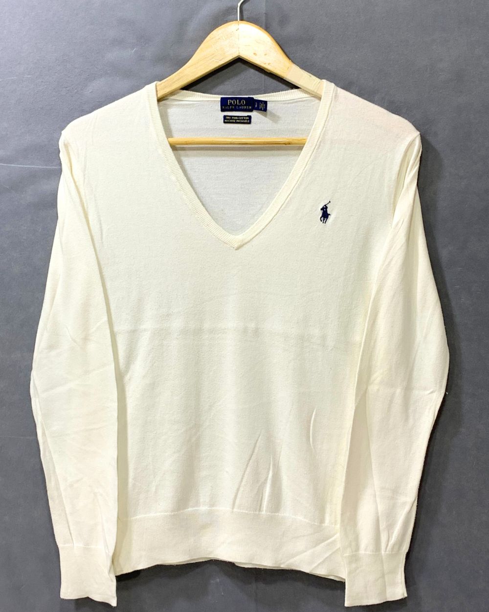 Polo Ralph Lauren White Sports For Women T Shirt Medium