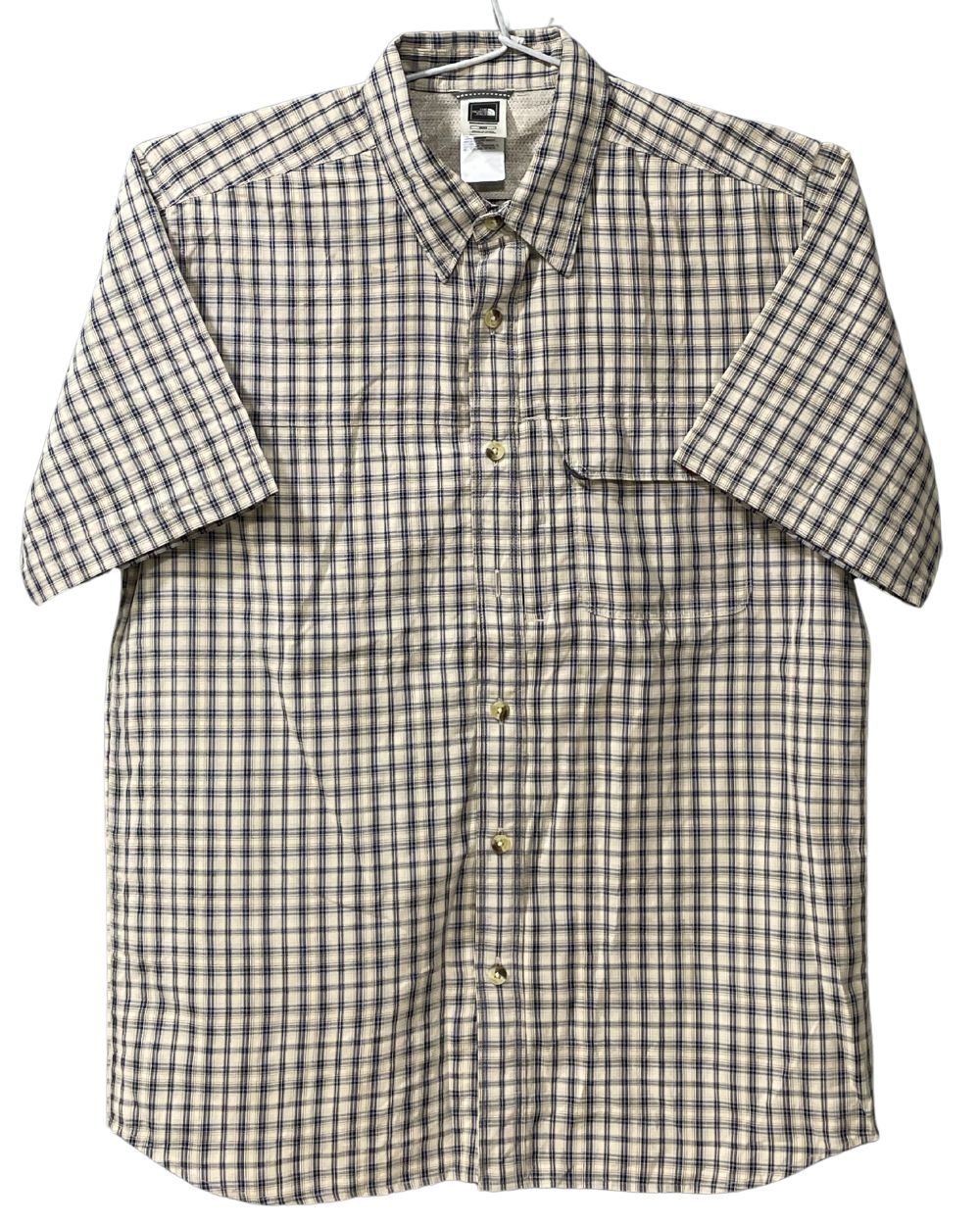The North Face Brown Cotton Shirt For Men Medium